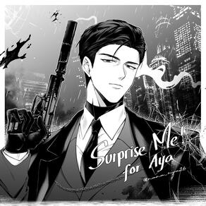 Surprise Me! B/W Bust Up Commission - for Aya