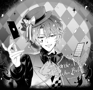 Surprise Me! B/W Bust Up Commission - for Sasha Bila