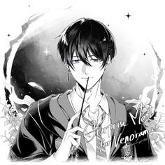 Surprise Me! B/W Bust Up Commission - for Venorama Surprise Me! B/W Bust Up Commission - for Venorama